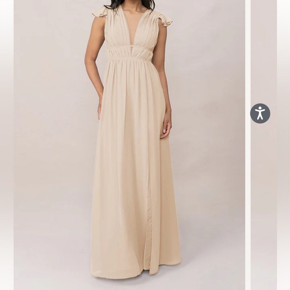 Revelry Cream Maxi Dress
